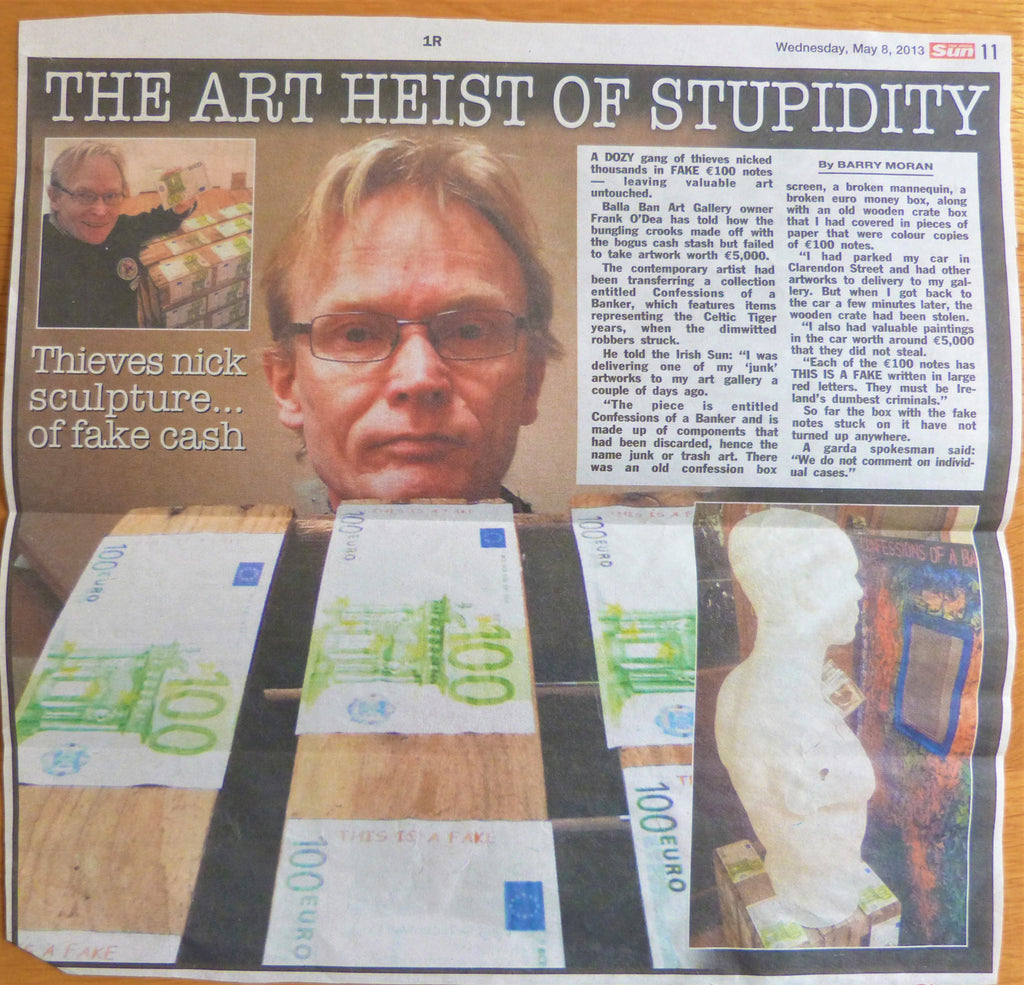 2013. "The Art Heist of Stupidity". - The Sun. May 8th 2013.