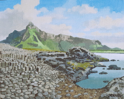 John Francis Skelton "Basalt Drops". Giants Causeway. Co. Antrim. Ireland.