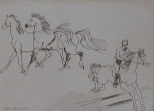 John Skelton "Dublin Horse Show sketch studies"