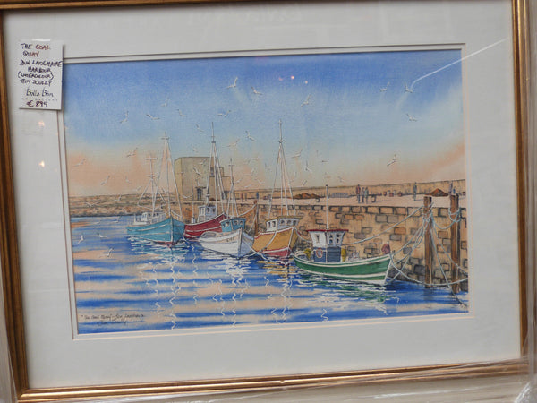 Jim Scully "The Coal Quay Harbour, Dun Laoghaire"