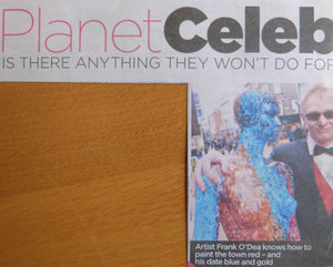 2014:  PLANET CELEB. Mail on Sunday Magazine.