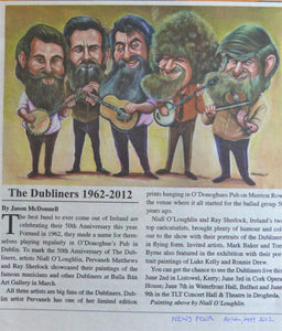 2012: THE DUBLINERS 1962-2012. News Four. April/May 2012