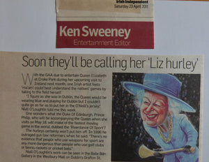 2011: SOON THEY'LL BE CALLING HER 'LIZ HURLEY'. Irish Independent. 23rd April, 2011