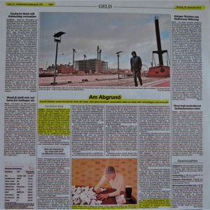 2010: AM ABGRUND. Suddeutsche Zeitung Nr. 276. 29th November, 2010