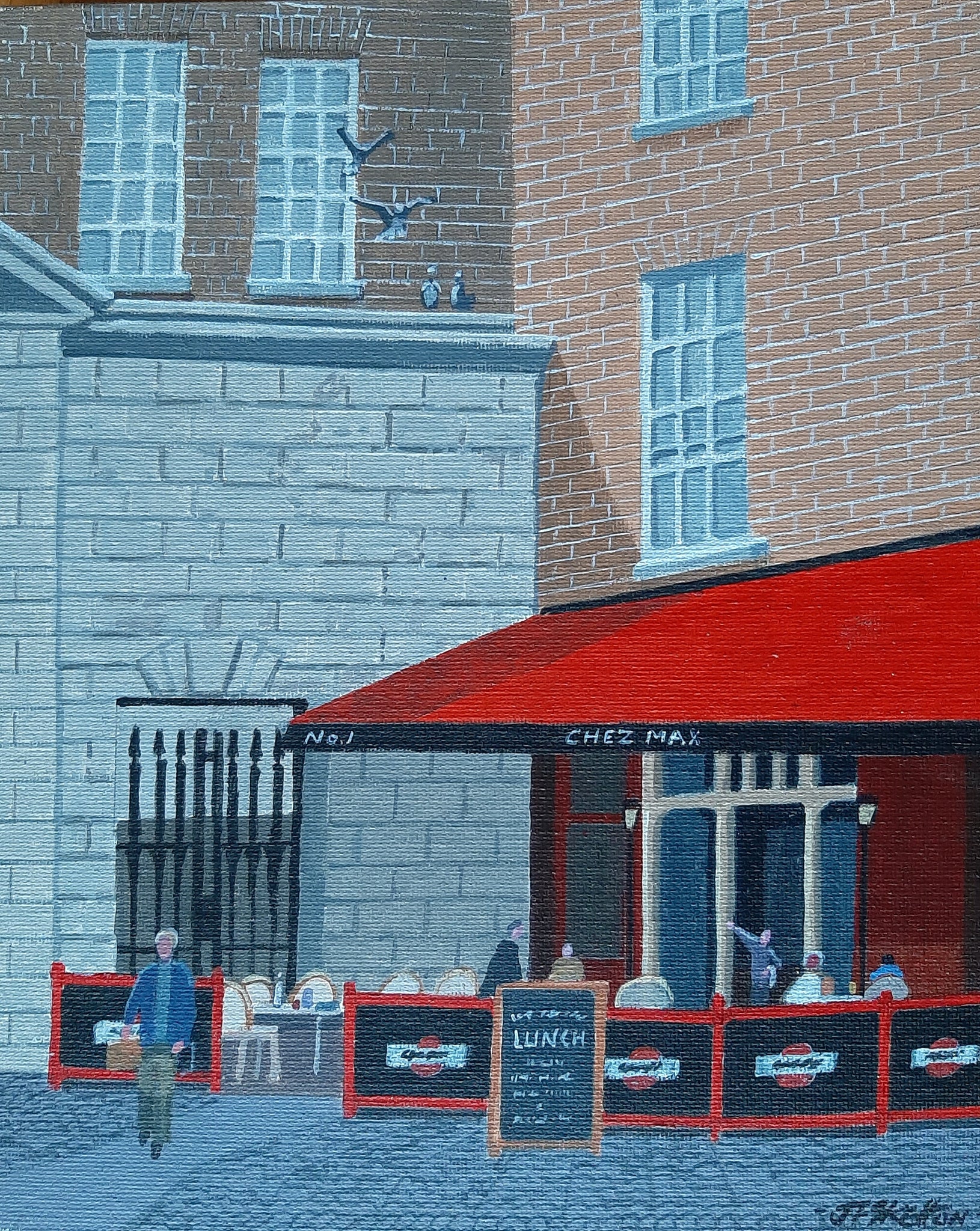John Francis Skelton - "A French Quarter". Dublin Castle, Dublin.