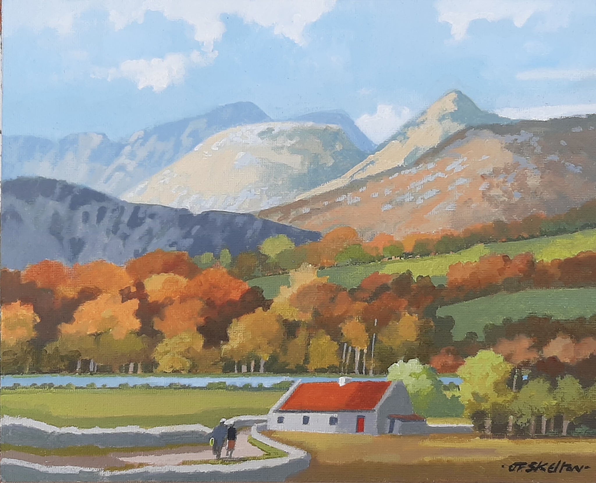 John Francis Skelton - Achill Island Vista. Co. Mayo.