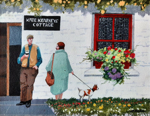 John Francis Skelton - A gap in the day. Kerry (Gap of Dunloe). Kate Kearneys Cottage.