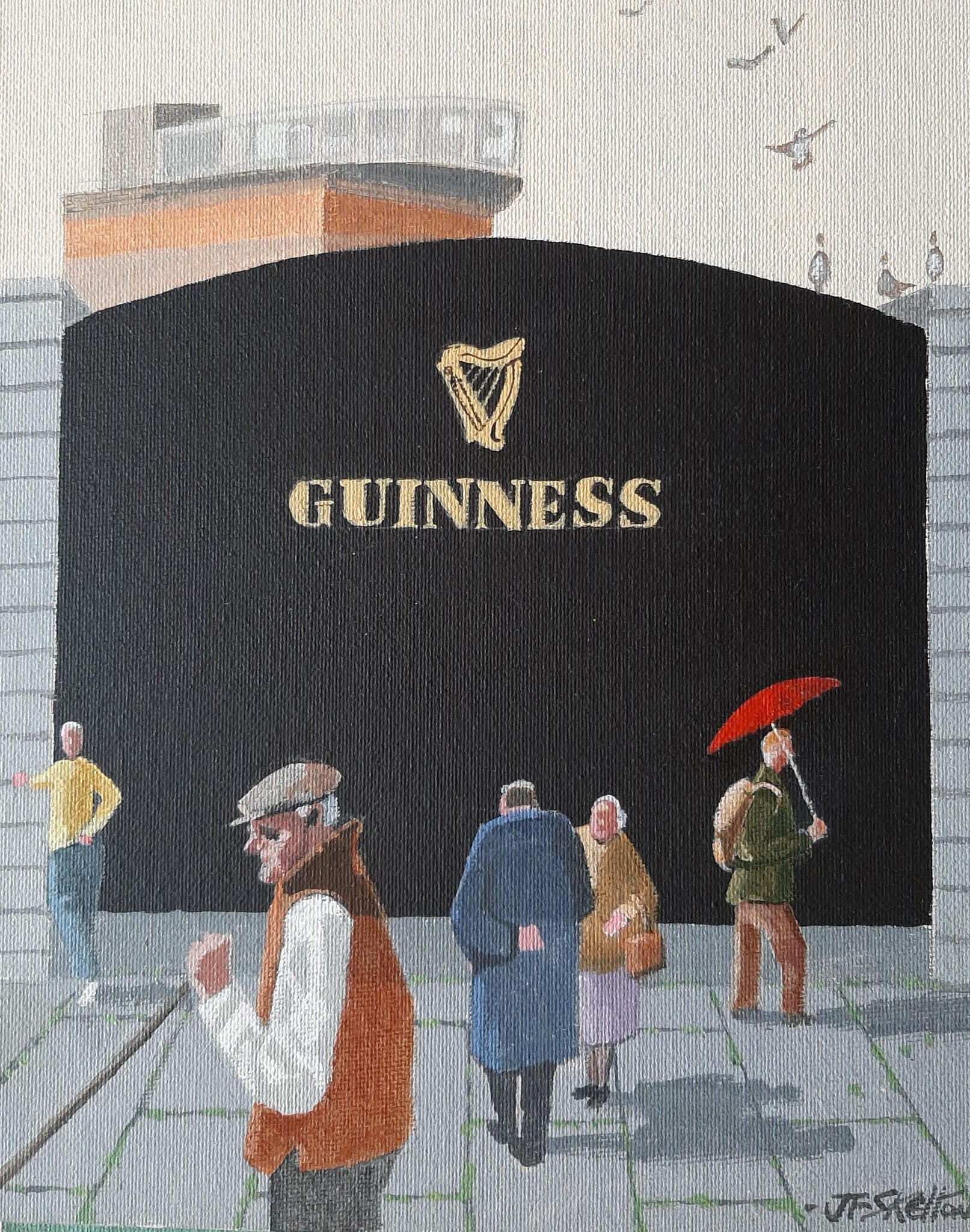 John Francis Skelton - At the Hop. Guinness Store House, Dublin.