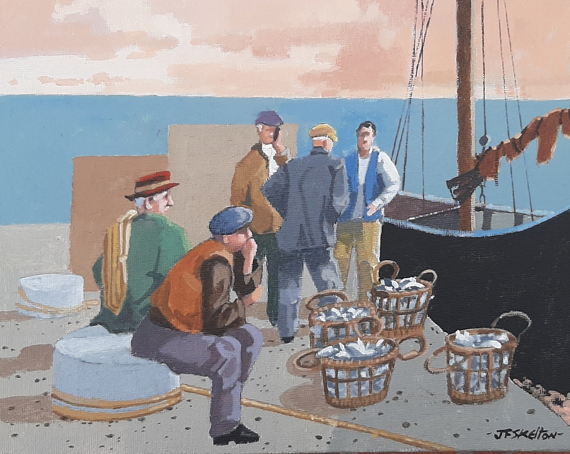 John Francis Skelton - The Deal. Courtown. Wexford.