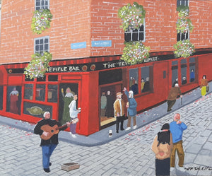 John Francis Skelton - Twelve Bar Blues. Temple Bar. Dublin.