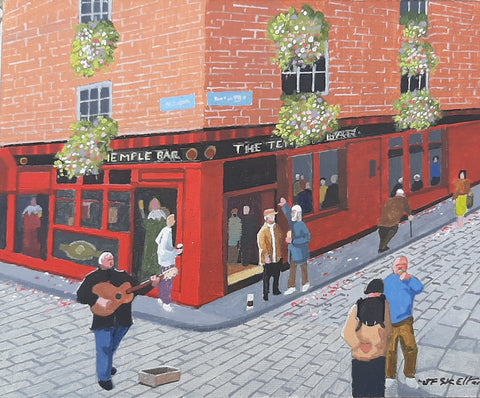 John Francis Skelton - Twelve Bar Blues. Temple Bar. Dublin.