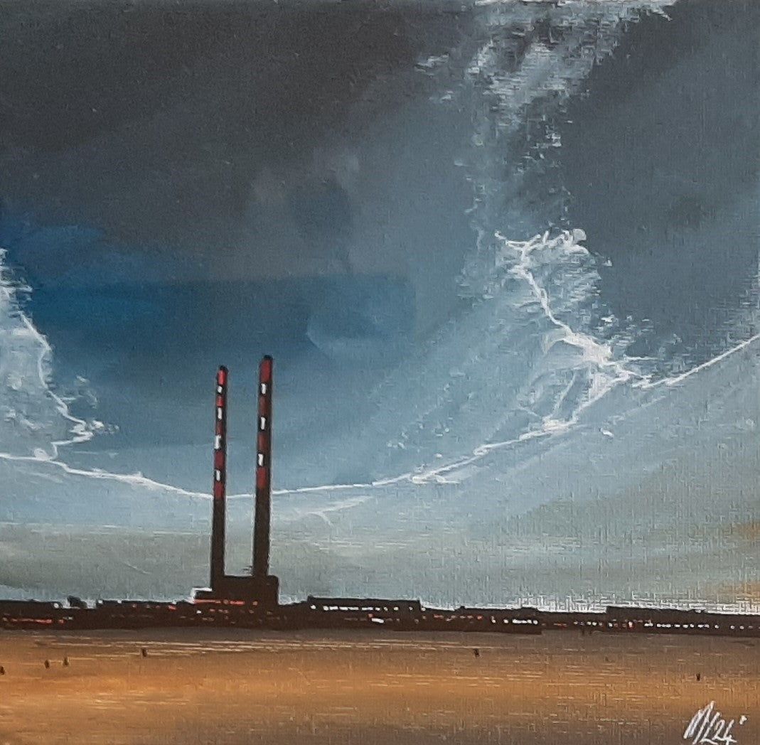 Marcel Lindsay - "Poolbeg Blue Sky"