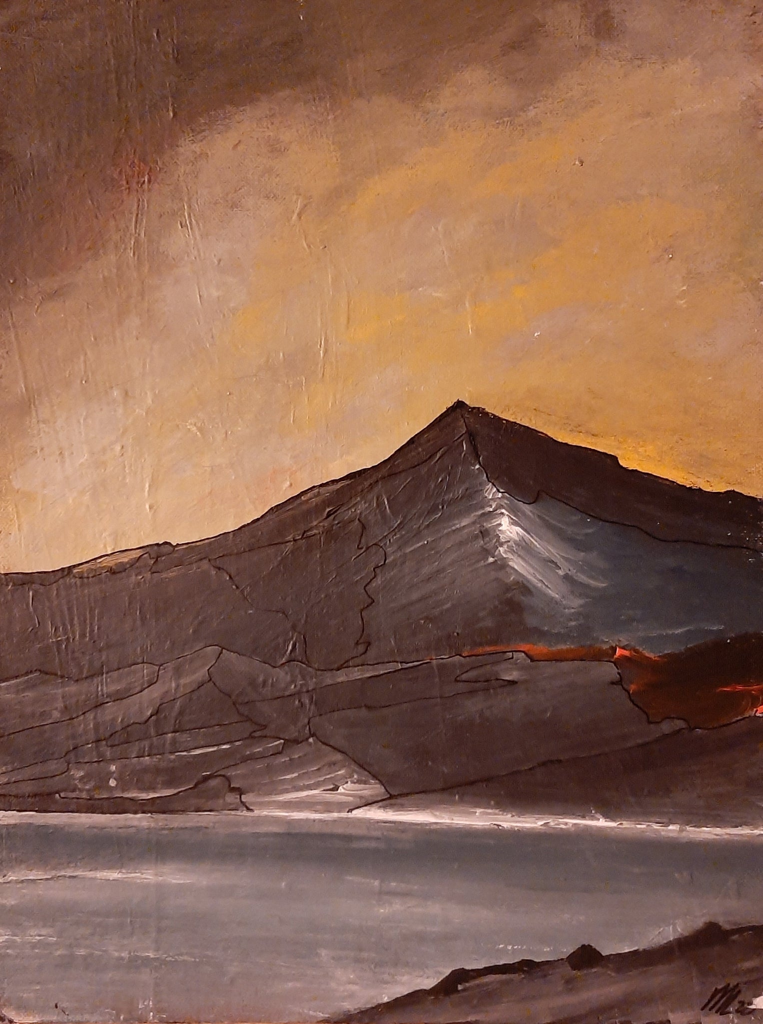 Marcel Lindsay - "Sugar Loaf Mountain, Co. Wicklow."