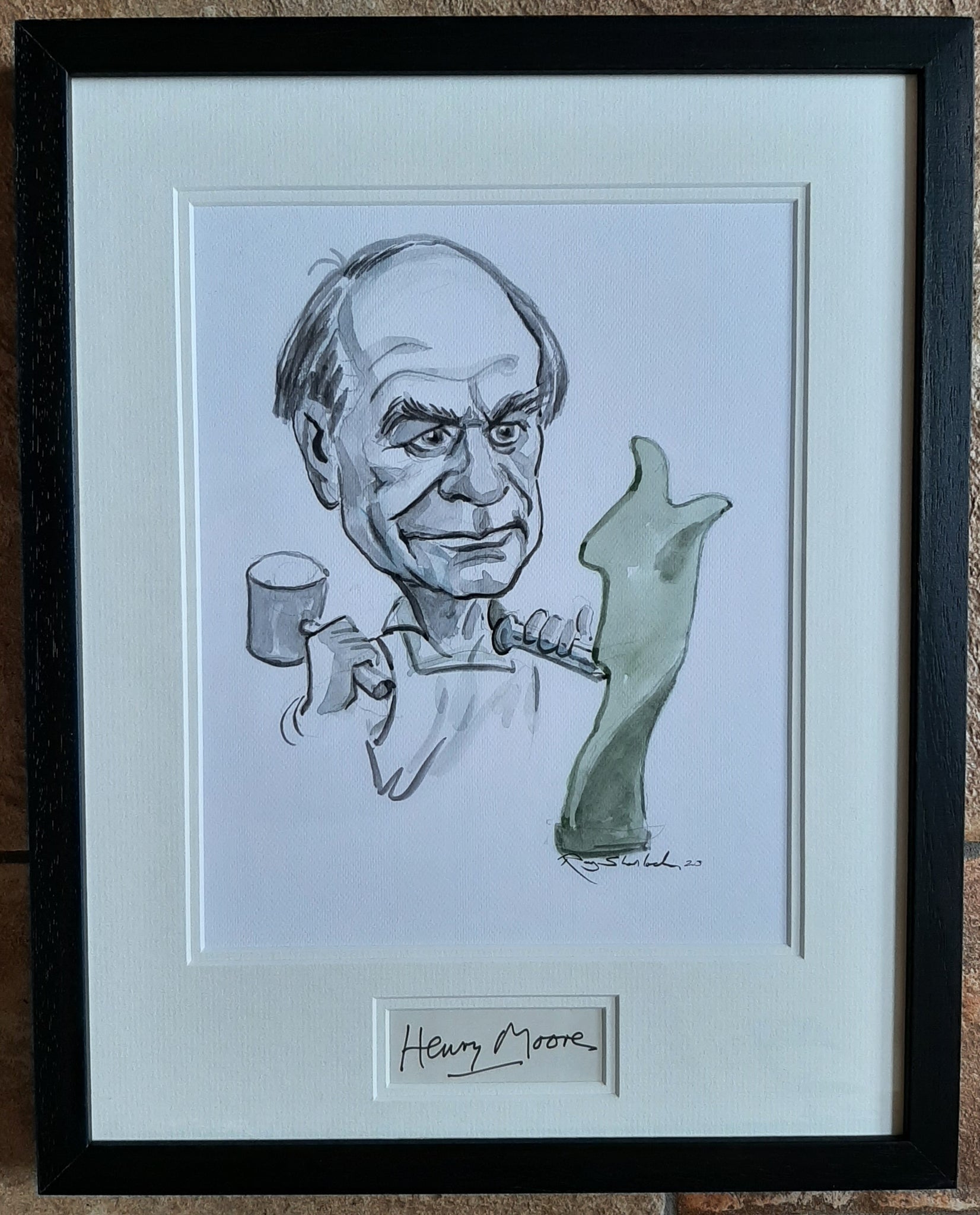 Ray Sherlock "Henry Moore" (autographed)