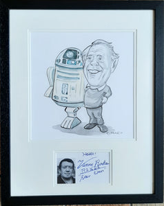 Ray Sherlock "Kenny Baker AKA R2-D2 (Star Wars)" (Autographed)