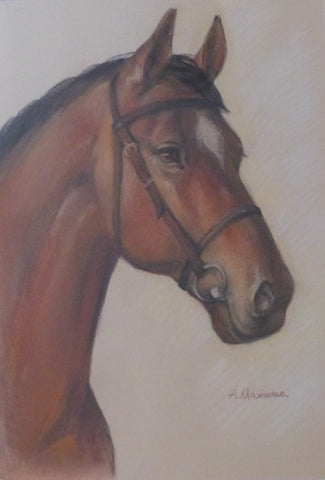Angela Maximova "Study of a Horse I"