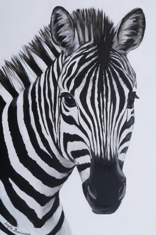 Angela Maximova "Marty the Zebra"