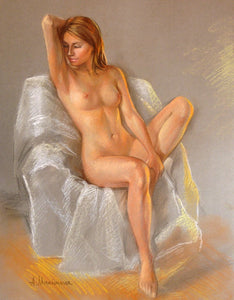 Angela Maximova "Nude Study 4"