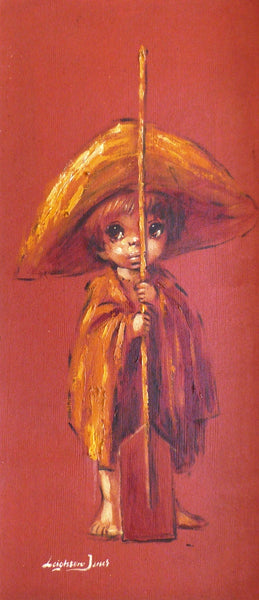 Barry Leighton Jones "Urchin child with Paddle"