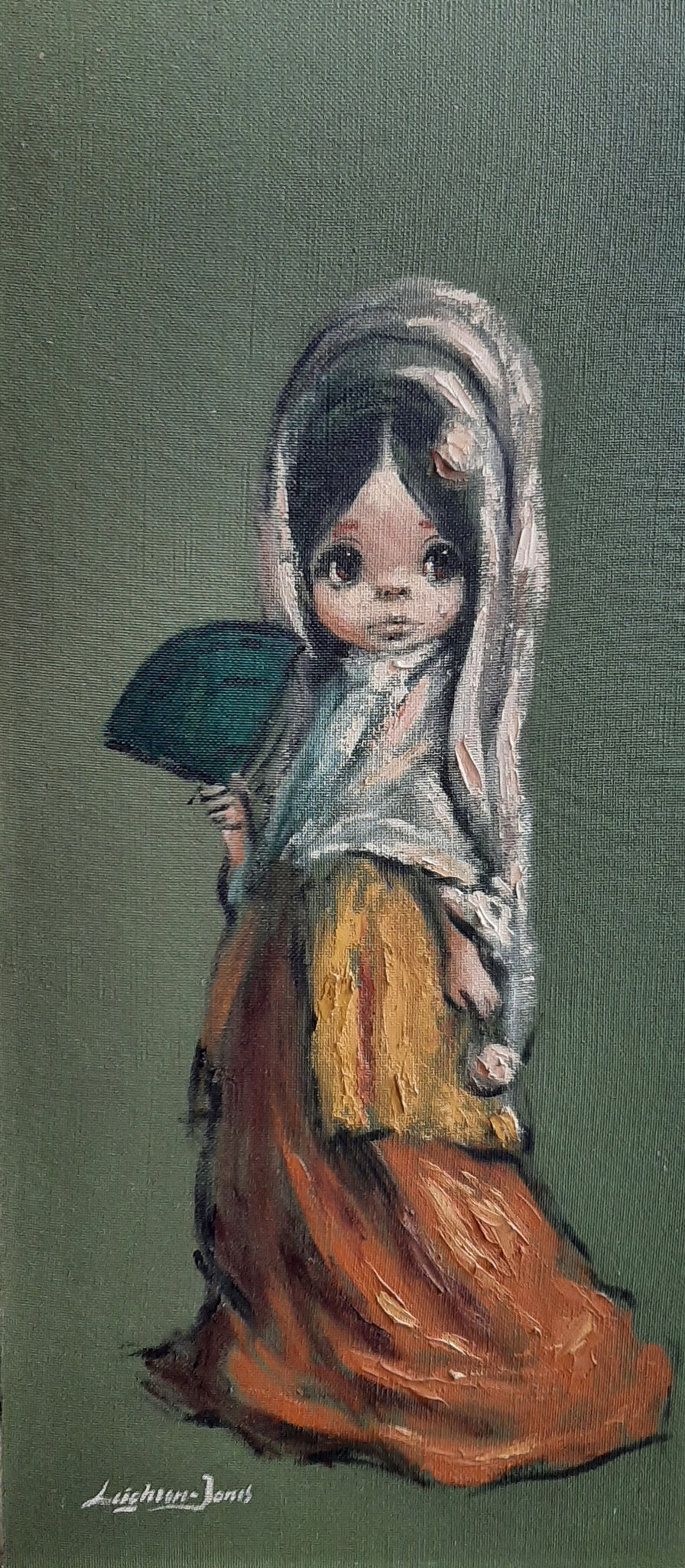 Barry Leighton Jones "The Little Dancer". Oil on board