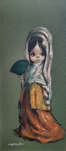 Barry Leighton Jones "The Little Dancer". Oil on board