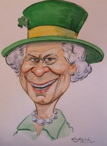 Ray Sherlock "Queen Elizabeth II visits Ireland"