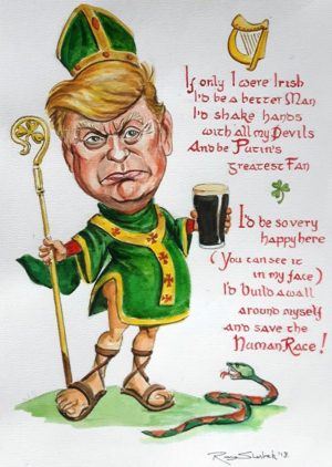 Ray Sherlock "Trump St Patrick"