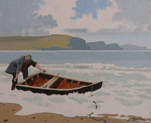 John Francis Skelton "Near Miss, Achill Island, Mayo"