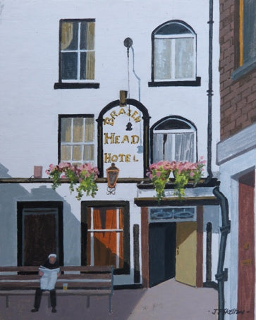 John Francis Skelton "Oldest Pub in Dublin, Brazen head, South Dublin Quays"