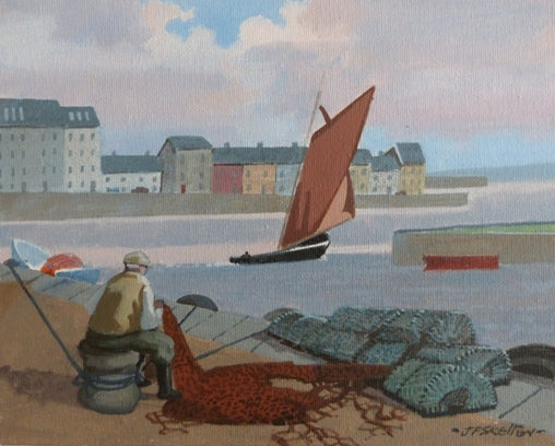 John Francis Skelton "One Days Work, Cladagh, Galway"