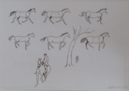 John Skelton "Study of Horses"