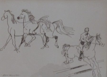 John Skelton "Dublin Horse Show sketch studies"