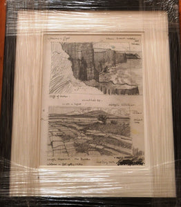John Skelton "Cliffs of Moher and Lough Gealain, The Burren"
