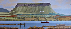 John Francis Skelton - Fishermen by Ben Bulben, Sligo