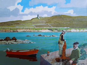 John Francis Skelton "Old Hands". Whiteball Bay. West Cork.