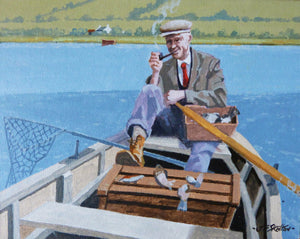 John Francis Skelton "Pikeman", Lough Ramor, Virginia, Co. Cavan.