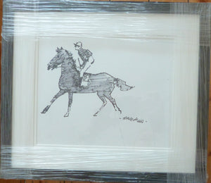 John Skelton Senior  "Horse and Jockey".