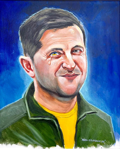 Niall O'Loughlin - Ukraine President Volodymyr Zelenskyy
