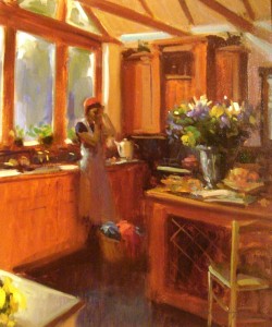 Norman Teeling "Kitchen Interior"