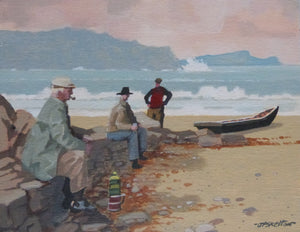 John Francis Skelton "Teabreak", on Clogher Strand, Dingle, Kerry
