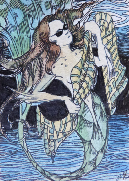 Minature - Margaret Brice "Mermaid Laundry"