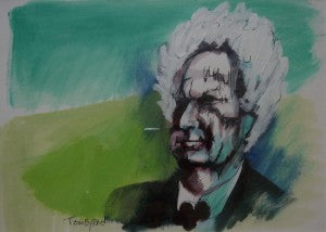 Tom Byrne "Portrait of artist Patrick Collins"