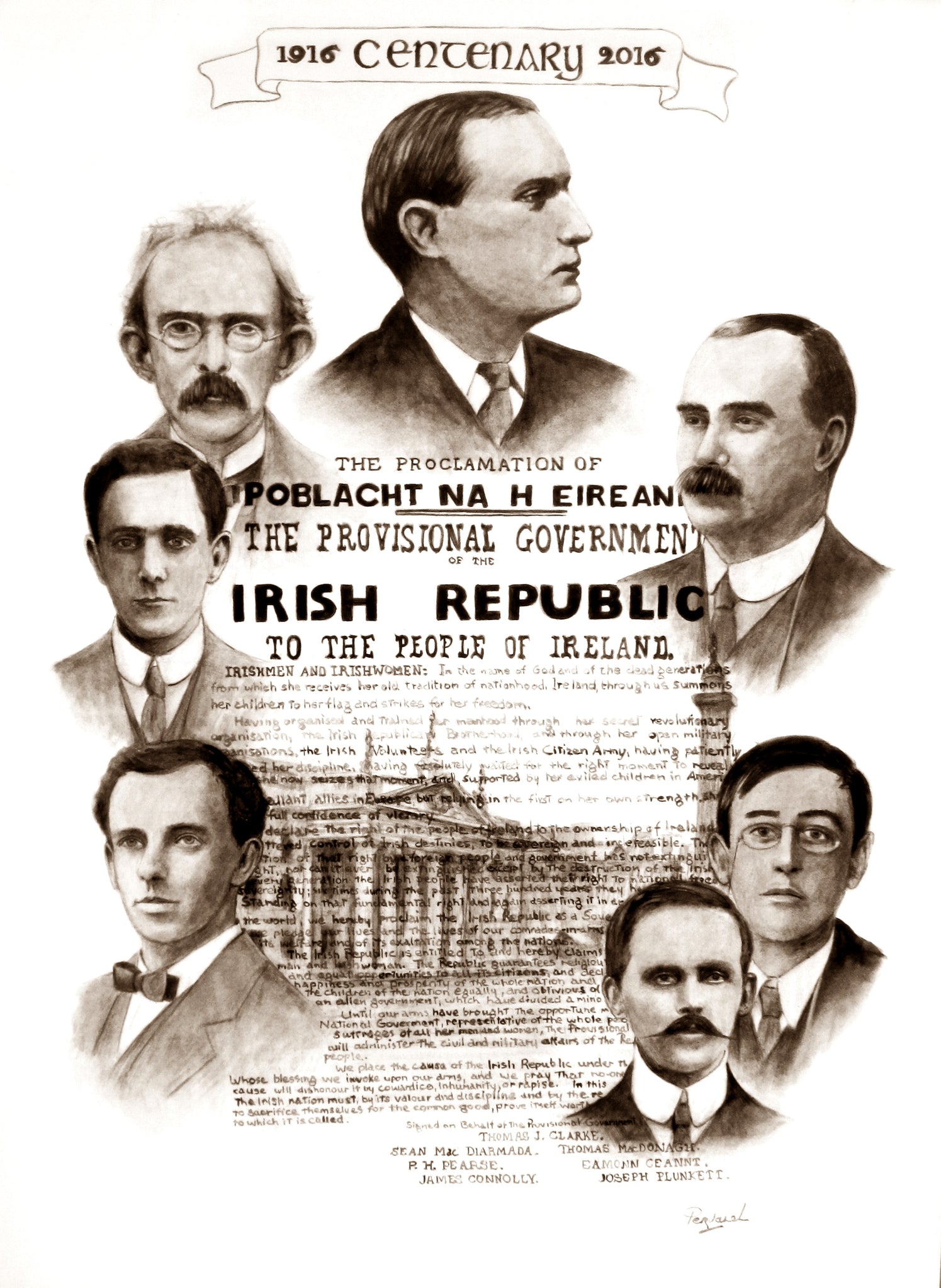 Pervaneh  "Signatories of the 1916 Proclamation"