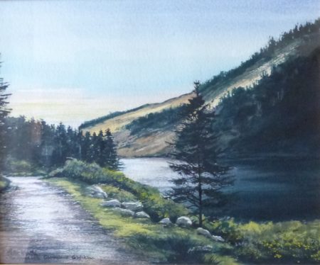 Peter Knuttel "“The Upper Lake, Glendalough”