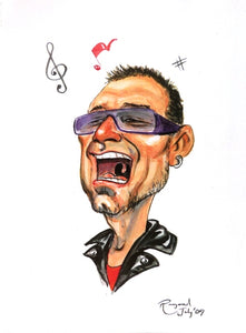 Ray Sherlock "Bono sings"