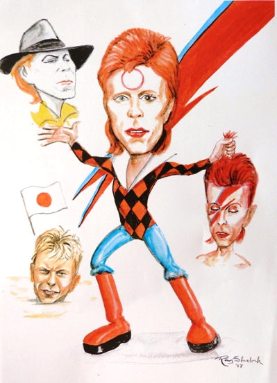Ray Sherlock "The many faces of David Bowie"