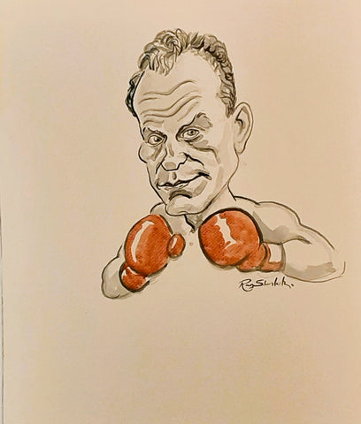 Ray Sherlock "Henry Cooper. OBE. British Heavyweight Boxer"