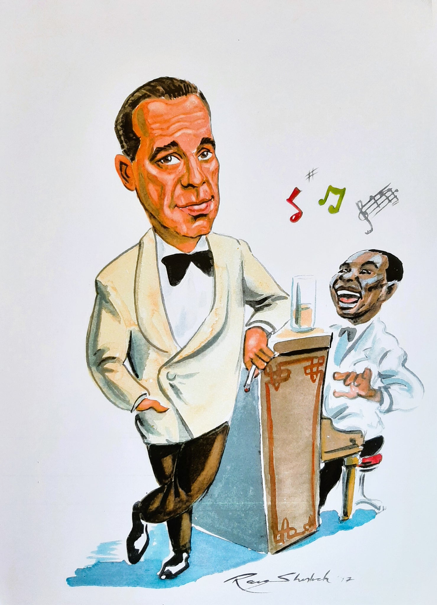 Ray Sherlock "Humphrey Bogart in Casablanca"