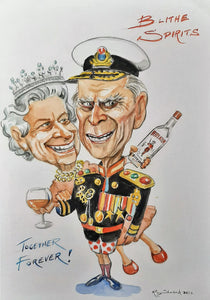 Ray Sherlock "Queen Elizabeth and Prince Philip