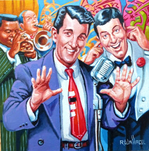 Roy Wallace "Dean Martin (Dino Paul Crocetti) and Jerry Lewis (Jerome Levitch) - comedy team from 1946-56)"